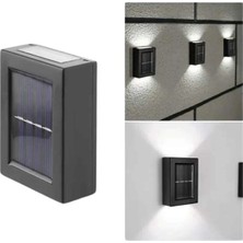 Uravas Store Solar Lamba Dekoratif Aplik Su Geçirmez LED Işıklı Duvar Lambası