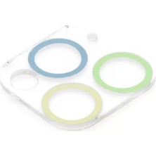 Uravas Store Iphone 11 Renkli Kamera Lens Koruma Cam - Yeşil-Sarı