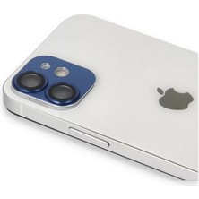 Uravas Store Iphone 11 Pers Alüminyum Kamera Lens - Lacivert