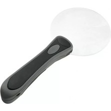 Uravas Store 2 LED Işıklı 2.5X-90MM Okuma Büyüteç