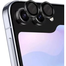 Uravas Store Galaxy Z Flip 5 Valdez Metal Kamera Lens - Siyah