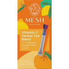 Mesh Stick C Vitaminli Karışık Bitki ve Meyve Çayı 16'lı Doğal İçeriklerle Zenginleştirilmiş