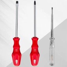 Uravas Store 3 Lü Tornavida Seti Düz Tornavida - Yıldız Tornavida - Kalemi