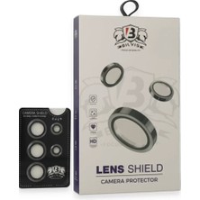 Uravas Store Galaxy S25 Bilvis Titan Kamera Lens - Titan Gri