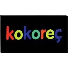 Uravas Store Işıklı Tak Çalıştır Hazır Tabela Kokoreç