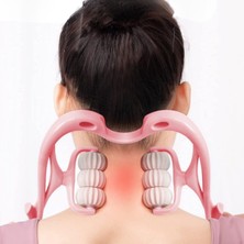 Sora Home® Çok Fonksiyonlu Manuel Altı Tekerlekli Boyun Masaj Aleti