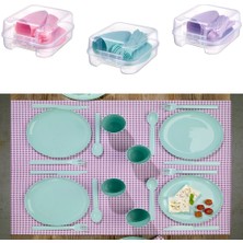 Uravas Store 6 Kişilik Çantalı Piknik Seti