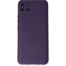 Buğz Realme C11 Kılıf Nano Içi Kadife Silikon - Mor