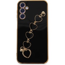 Buğz Samsung Galaxy A24 4g Kılıf Esila Silikon - Siyah