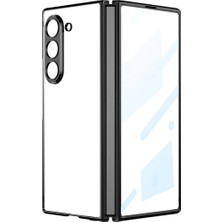 Buğz Samsung Galaxy Z Fold 5 Kılıf Fold Element Kapak - Siyah