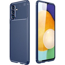 Buğz Samsung Galaxy A36 Kılıf Auto Focus Karbon Kapak - Lacivert