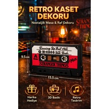 Cosmic Store Stranger Things Max Running Up That Hill Tasarım Dekoratif Kaset | Koleksiyon Masa ve Raf Dekoru