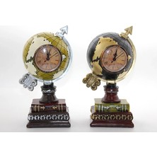 Buğz Polyester Saatli Dünya Küre ALK2832