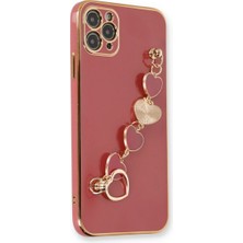 Buğz Iphone 11 Pro Max Kılıf Esila Silikon - Kırmızı