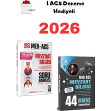 2026 Meb Ags Indeks Mevzuat Soru Bankası ve 44 Deneme + Ags Deneme Hediyeli (2 Kitap)/emrah Vahap