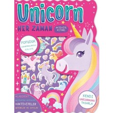 Uravas Store Unicorn Her Zaman - Çıkartmalı Aktivite Kitabı
