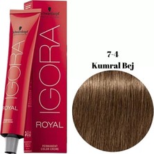 Igora Tüp Boya 60ML. 7-4 Kumral Bej