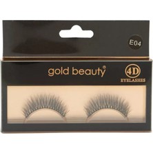 Gold Beauty 4d Eyelashes E04 Takma Kirpik