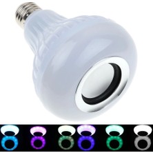 Uravas Store P-028 Kumandalı Bluetooth LED Ampul