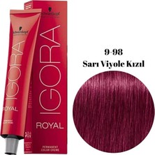 Igora Tüp Boya 60ML. 9-98 Sarı Viyole Kızıl
