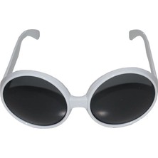 Uravas Store 80 Li Yıllar Beyaz Renk Nostalji Yeşilçam Parti Gözlüğü