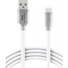 Uslucan Alışveriş Konfulon S48 Lightning Kablo iphone Uyumlu 1m 3A - Beyaz