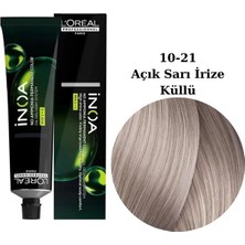 İnoa Inoa Tüp Boya 60Ml. 10-21 Açık Sarı İrize Küllü