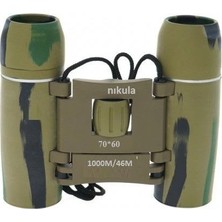 Uravas Store 70X60 Cepte Taşımalı Kauçuk Kaplamalı Mini Dürbün Kamuflaj