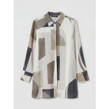 LC Waikiki Lcw Everyday Karışık Desenli Kadın Gömlek Tunik