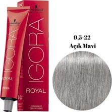 Igora Tüp Boya 60ML. 9,5-22 Açık Mavi
