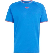 Adidas Erkek  Mavi  T-Shirt Chest Str Ss T KC6447