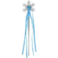 Buğz Mavi Kar Taneli Elsa Asası