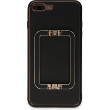 Buğz Iphone 7 Plus Kılıf Coco Elit Kapak - Siyah