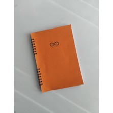 Beticraft Çizgili Defter, Okul Defteri, Not Defteri, Spiralli Ajanda Boy, A5 Boy Defter