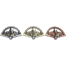 Uravas Store Istanbul Temalı Metal Magnet ALK3333
