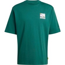 Adidas M Anı Pop Bk  T Erkek  Yeşil  T-Shirt KE4339