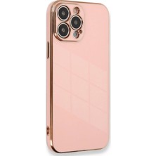 Buğz Iphone 15 Pro Kılıf Volet Silikon - Pembe
