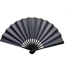 Uravas Store Plastik Kumaş Yelpaze 12'li Füme