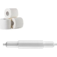 Sora Home® Wc Tuvalet Kağıdı Makarası Beyaz Tuvalet Kağıdı Tutucu Makara