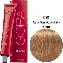 Igora Tüp Boya 60ML. 8-65 Açık Sarı Çikolata Altın