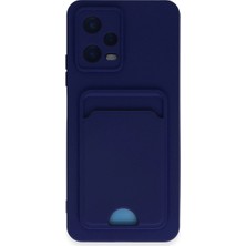 Buğz Xiaomi Poco X5 5g Kılıf Kelvin Kartvizitli Silikon - Lacivert