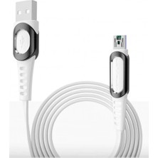 Uslucan Alışveriş Konfulon DC24 Micro USB Kablo 1.2m 4A - Beyaz