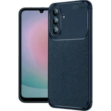 Buğz Samsung Galaxy A57 5g Auto Focus Karbon Kapak - Lacivert