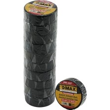 Buğz Dmax DMX-4697 ( Siyah ) ( 18MMX 6yrd ) Elektrik Izolasyon BANDI*10X50