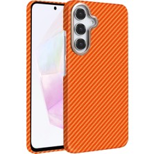 Buğz Samsung Galaxy A35 5g Vega Magsafe Kapak - Turuncu