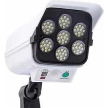 Uravas Store Kamera Görünümlü LED Lamba Dönebilen Bahçe Aydınlatması Duvar Lambası