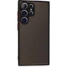 Buğz Samsung Galaxy S24 Ultra Kılıf Montreal Silikon Kapak - Siyah