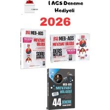 2026 Meb Ags Indeks Mevzuat Soru Bankası, Ders Notu ve 44 Deneme + Ags Deneme Hediyeli (3 Kitap)