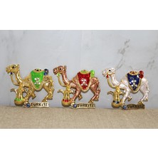 Uravas Store Swaroski Deve Figürü Magnet ALK3847