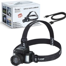 Uravas Store Sensörlü Cree Tg LED Şarjlı Kafa Lambası WT-625